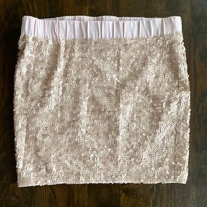 Elizabeth & James sequin mini skirt